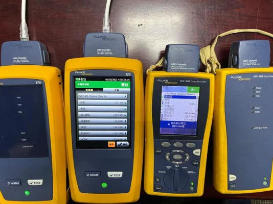 Network Cable Pass Test Tool Tester New/Used High Conductivity Tester for Cat6/6a Cat7 4300/1800/5000/DSX-8000