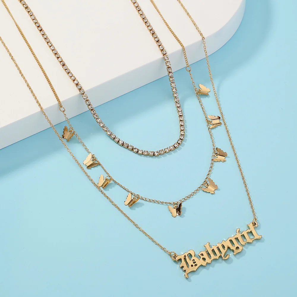 Trendy Multi-layer 18k Gold Filled 