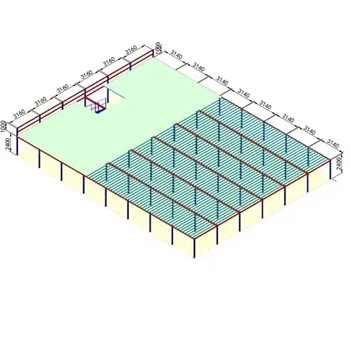 Mezzanine Floor Rack Platform Panels For Factory Workshop Office ...
