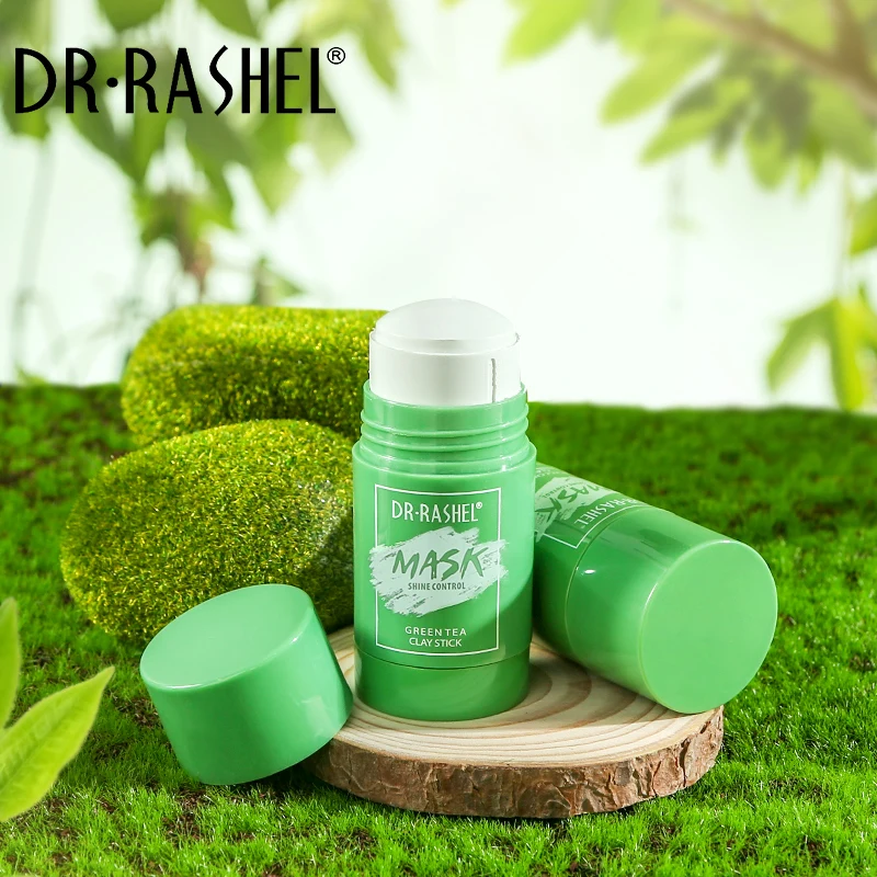 Amazon Hot Sale DR RASHEL Green Tea Stick Anti-Acne Pimple Facial Clay Mask