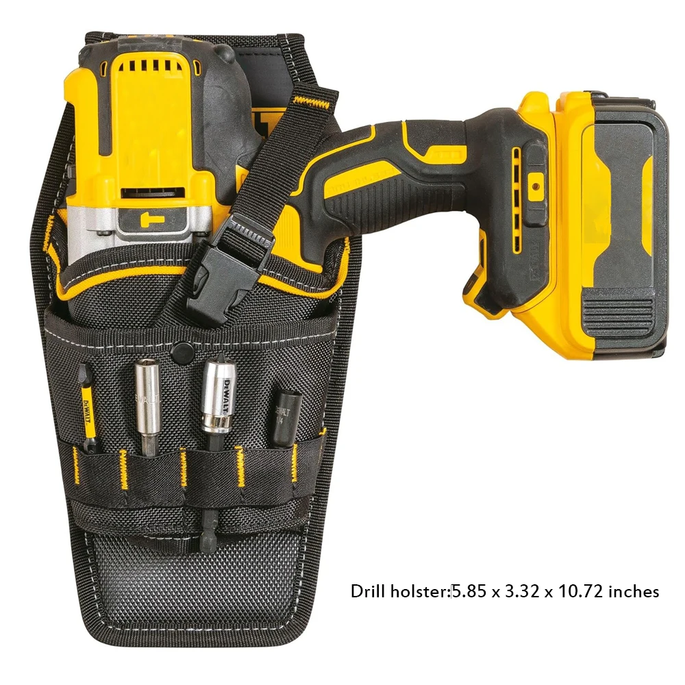 ISO9001 Factory Durable Tool Belt Premium Carpenter Electrician PU Waist Tool Bag