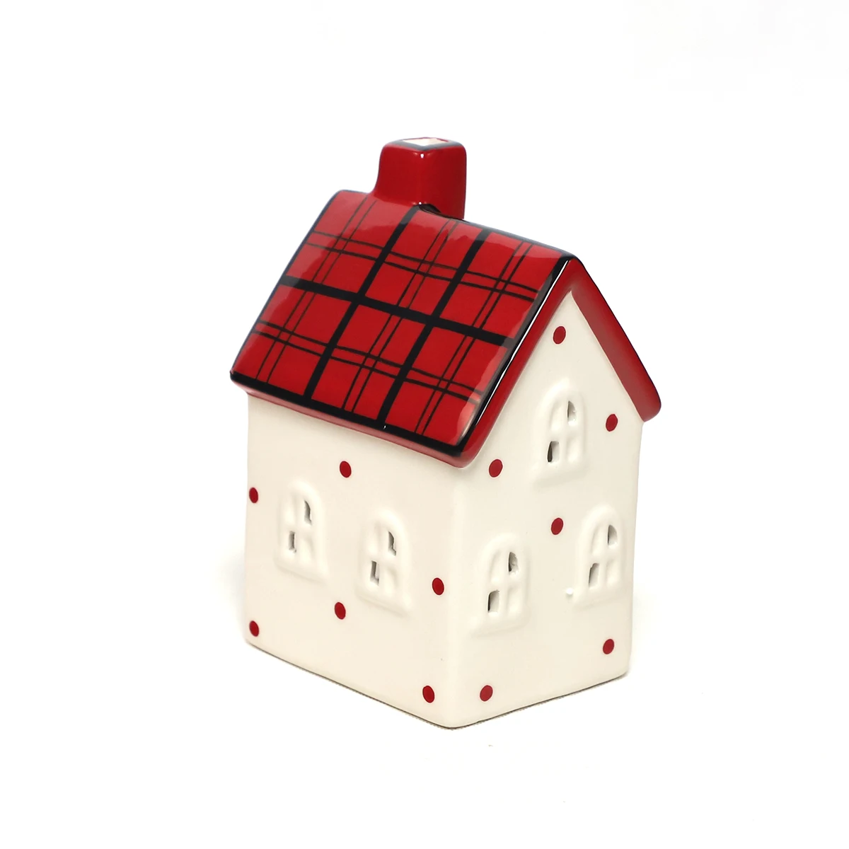 ceramic homemade christmas ornaments crafts and decorations porcelain christmas village houses