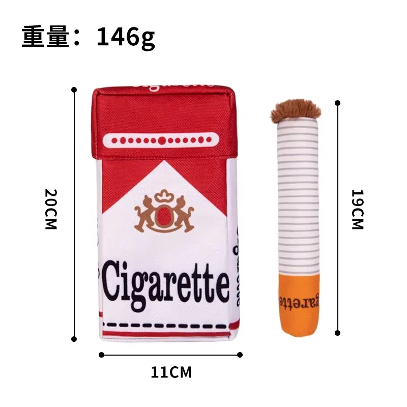 cigarette dog toys Squeaky CigarCigarette Toy, Squeaky Cigar Toys, Funny Interactive Dog Toy Cigarette-Shaped Interactive Dog Toy With