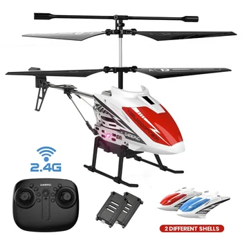 Wholesale DEERC DE51 2.4GHz Remote Control Altitude Hold Helicopter With Gyro Indoor Flying Toy Vehicle RC Helicopter for Kids