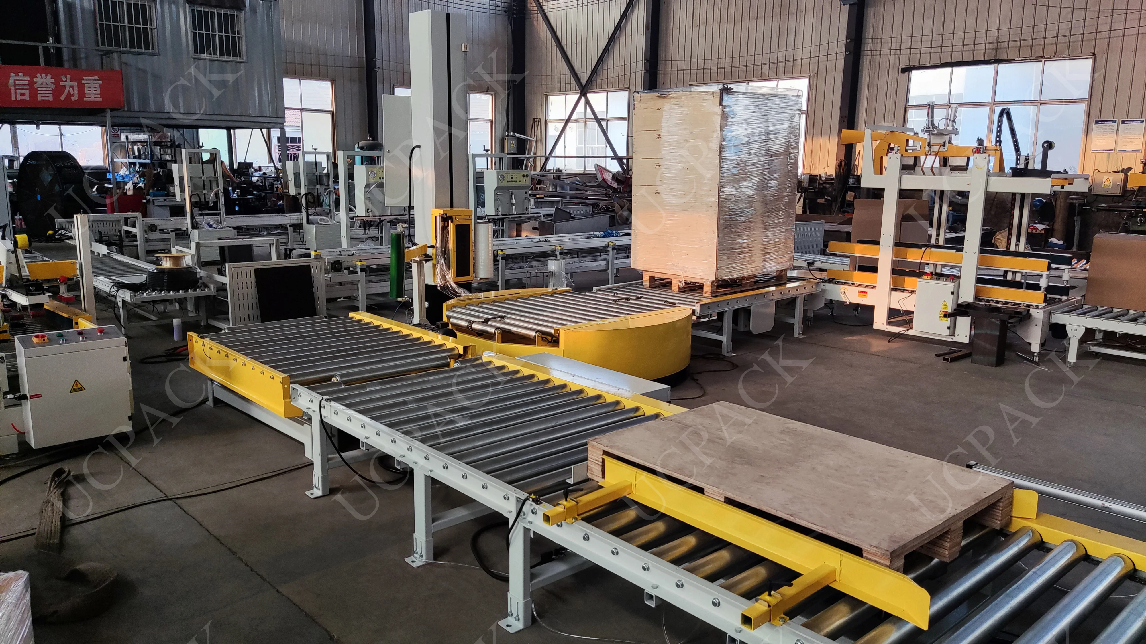 UCPACK Fully Automatic Pallet Dispenser - Efficient & Durable