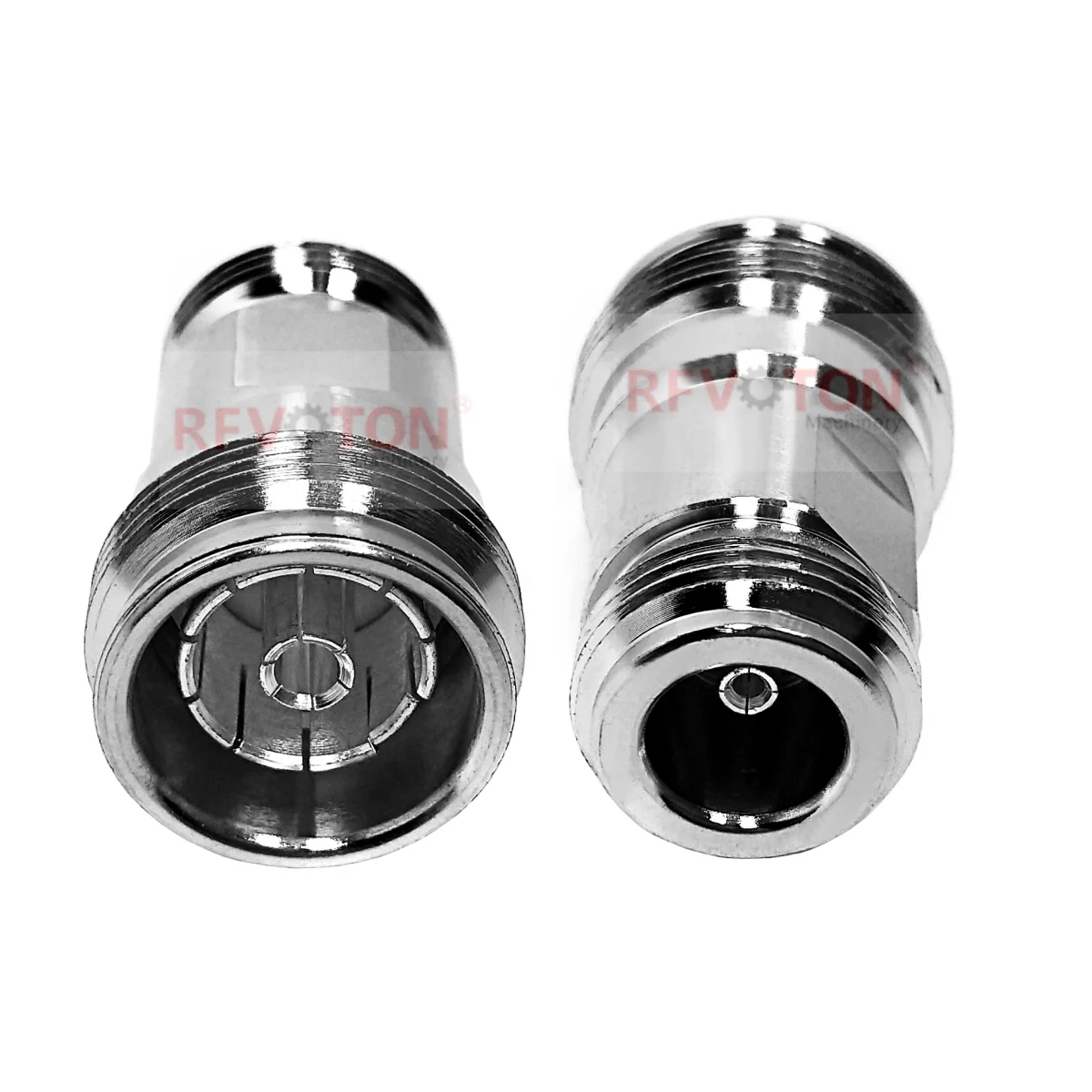 Factory 4.3-10 Mini DIN Female to N Type Female Jack  Rf Coaxial Connector Coax Adaptor Connectors in Stock
