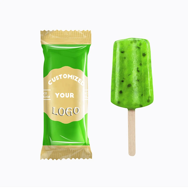 Customizable Popsicles Custom Printed Ice Packaging Bags for Popsicles - OEM Available