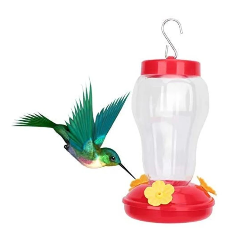 Kingsyard Comedero De Vidrio Para Colibríes De 24 Onzas, 6 Puertos De Alimentacion Alimentador Colgante De Nectar Para Pajaros Para Decoracion De Kingsyard Comedero De Vidrio Para Colibríes De 24 Onzas, 6 Puertos De Alimentacion Alimentador Colgante De Nectar Para Pajaros Para Decoracion De
