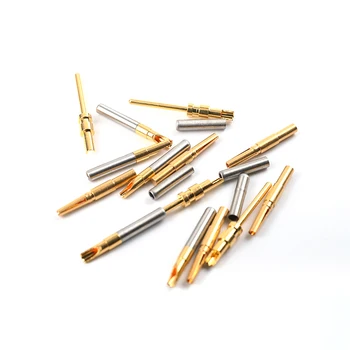 custom male female pins soldering contact connector pins with solder cup pins