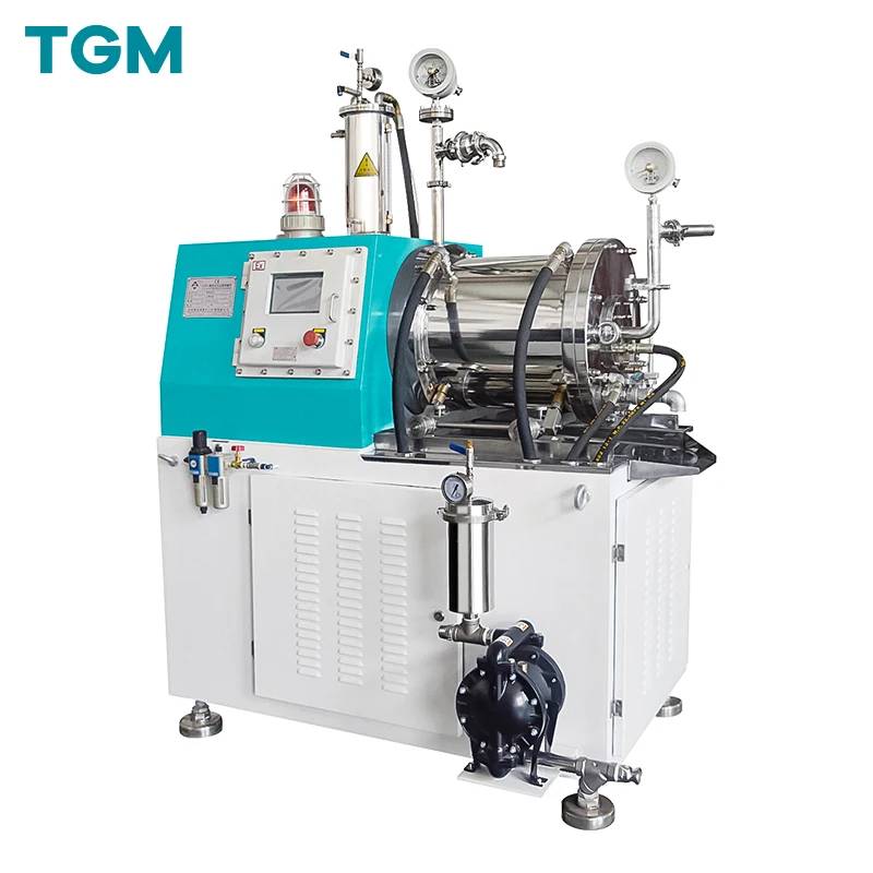 Factory Price Horizontal Nano Ink Bead Mill Wet Grinding Mill Paint Coating Mixer Grinder