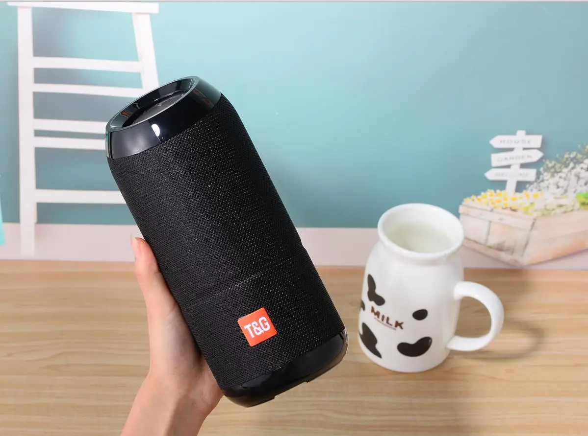 TG507 Best-selling IPX4 Waterproof BT Speaker Portable Fabric Wireless Speaker with USB play - ANKUX.COM