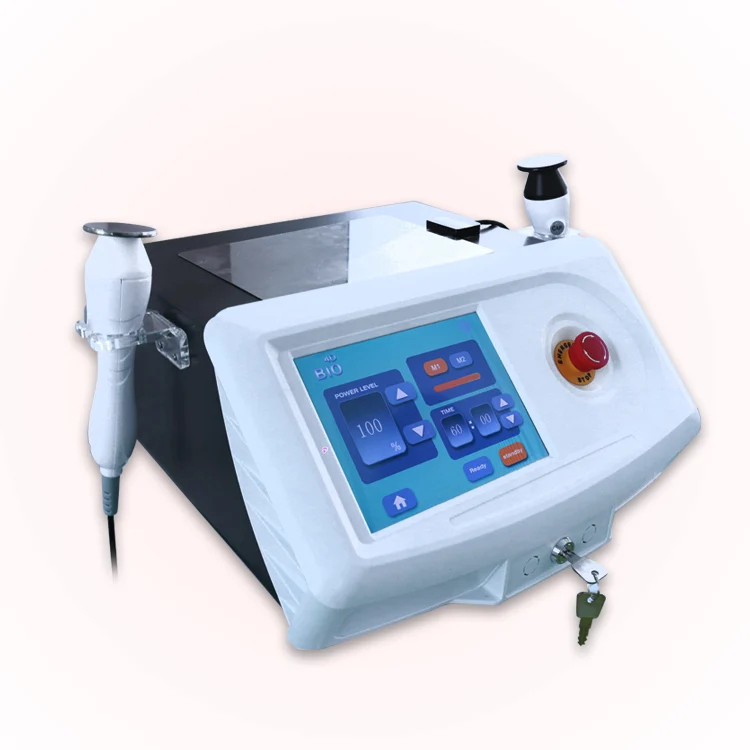 Fast Shipping RET CAP Handles RF Tecar Pain Shortwave Diathermy  Physiotherapy 448kHz Smart Machine Tecar Therapy Machine