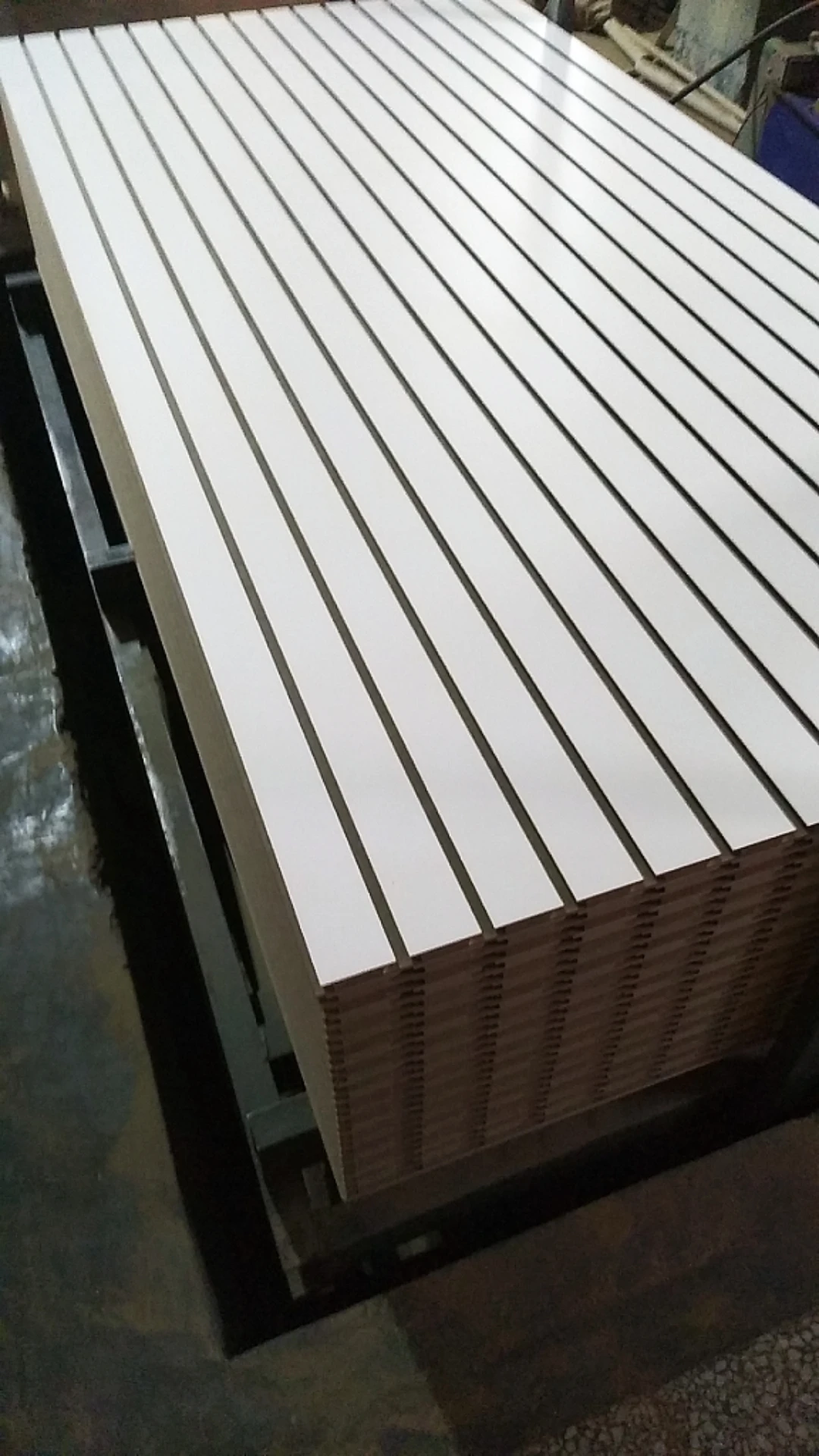 Slat Board,groove Mdf,slotted MDF for Slatwall Display