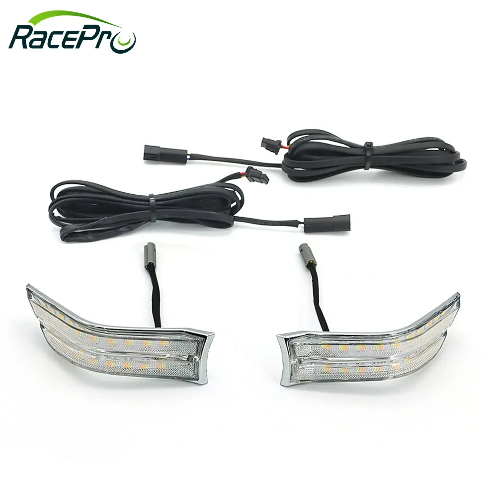RACEPRO Motorcycle Fog Light Side Auxiliary LED Turn Signals Decorative Cowl Light for Honda GOLDWING GL1800 GL 1800 2018-2022