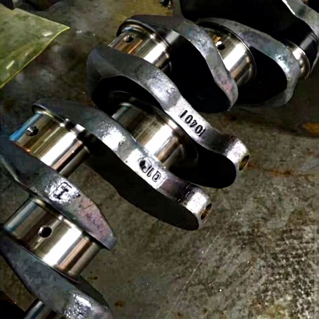 Excavator Spare Parts Crankshaft 8-98154950-2 for ISUZU Crawler