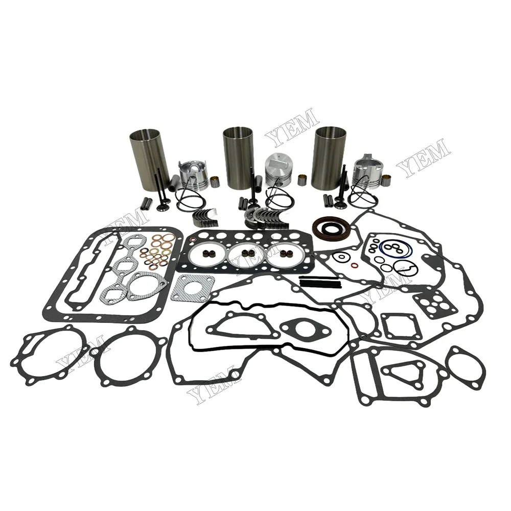 Overhaul Kit With Valves Fit for Mitsubishi S3L Engine 3
