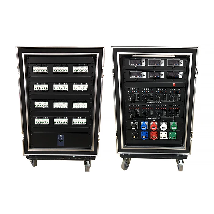 400a Camlock Input 19pin Socapex Out Power Distribution Equipment 3 Phase Stage Lighting Electrical Distro Box