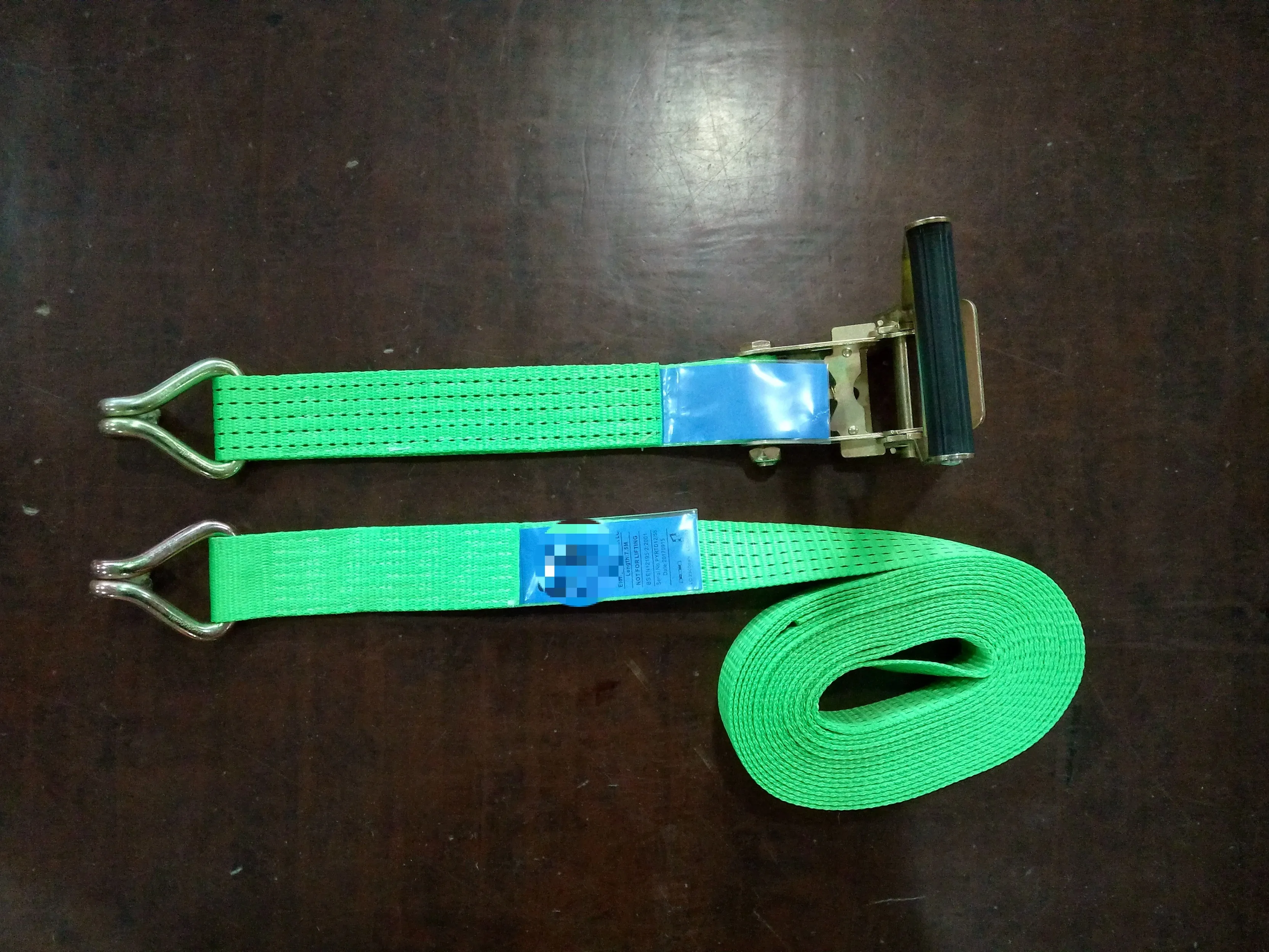 Heavy Duty Customized 5000kgs Ratchet Tie Down / Cargo Straps Buy