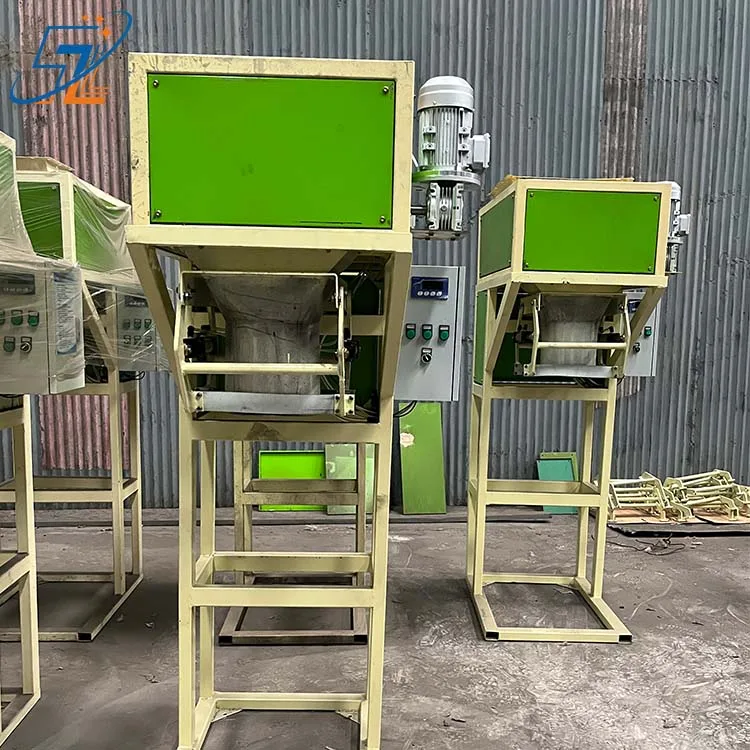 50kg Fertilizer Packing Machine Weighing Filling for Fertilizer/seeds/snack With Bag Sewing Machine