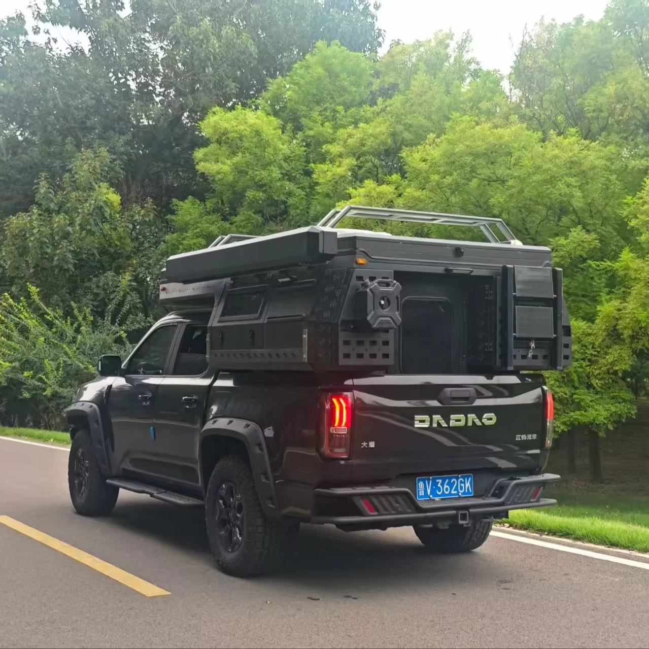 Prilagođena kamp prikolica za pikap, australski standard, kamp prikolica za pikap za karavan