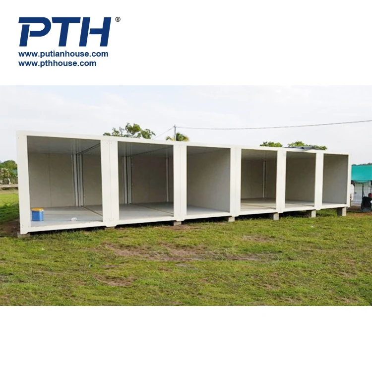 PTH Customized Mobile Combined Container Houses Expandable Prefab Rooms School Classroom for Sale
