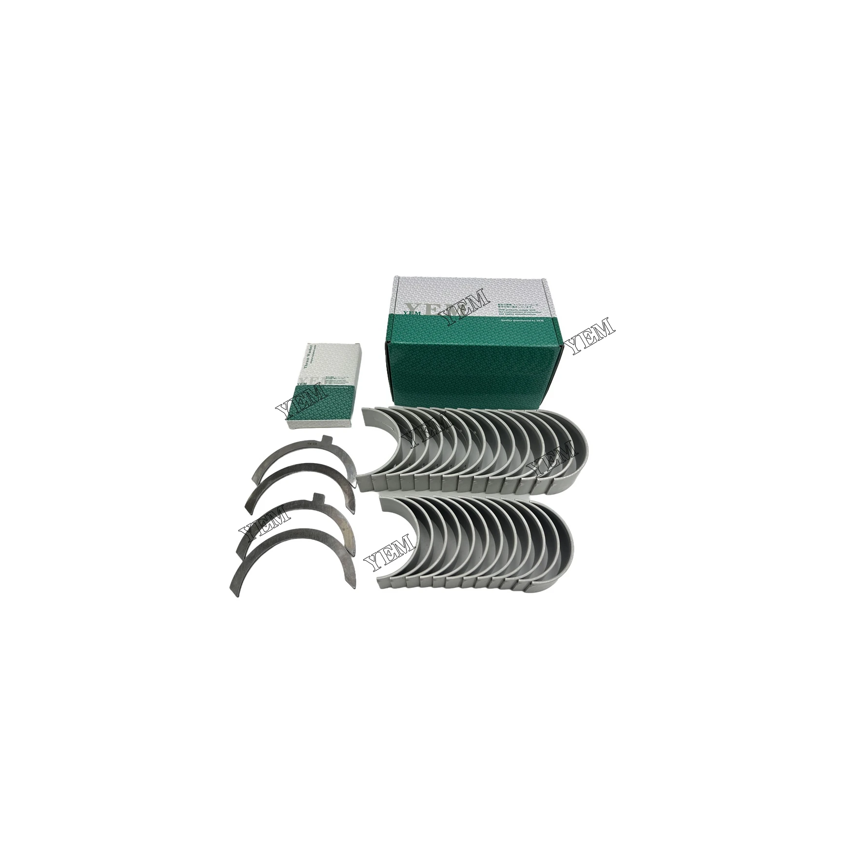 YEMs NH855 Main Bearing and Connecting Rod Bearing Kit & Thrust Washer Set Fit for Engine Rebuild Kit