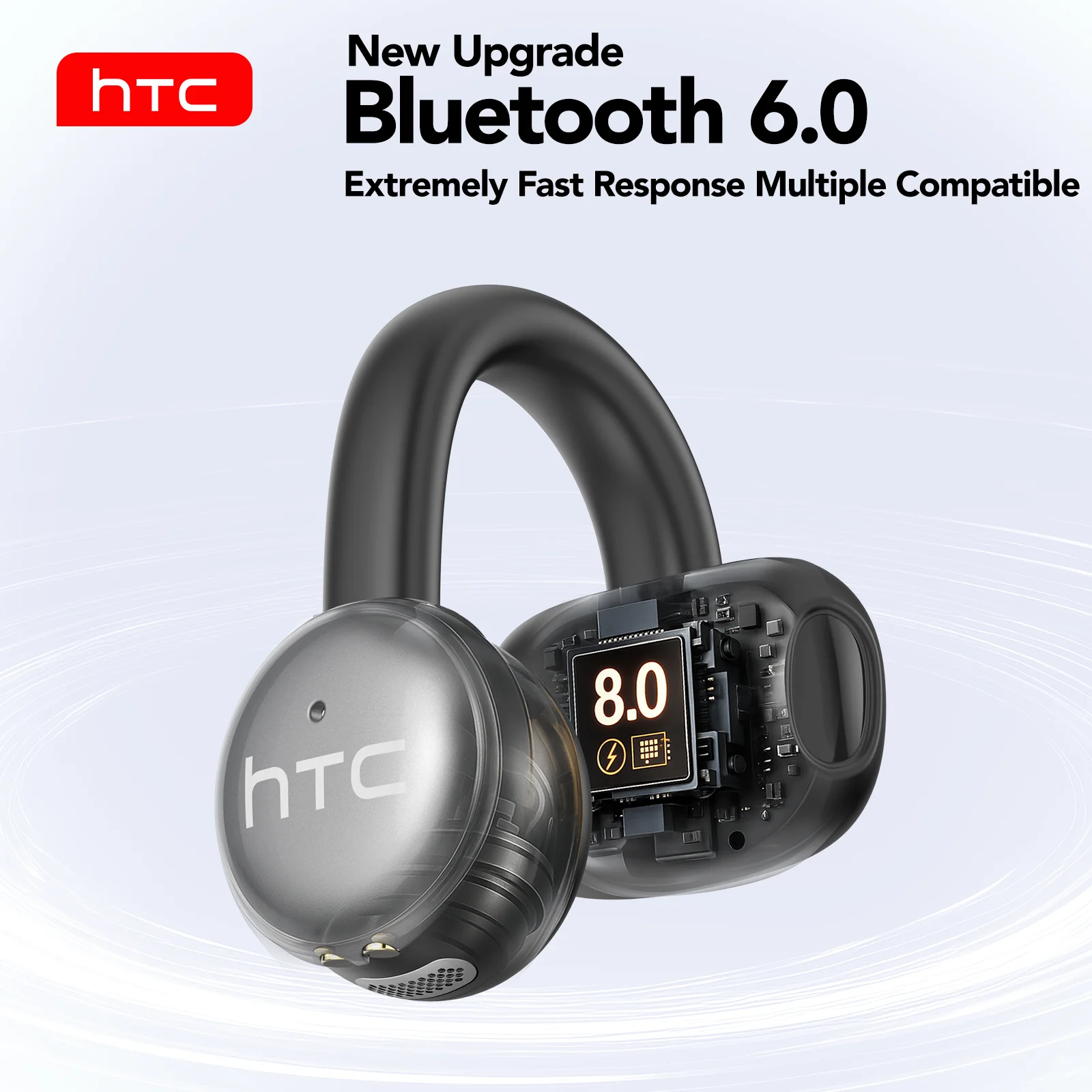 Auricolari wireless, Bluetooth 5.4, suono stereo 3D