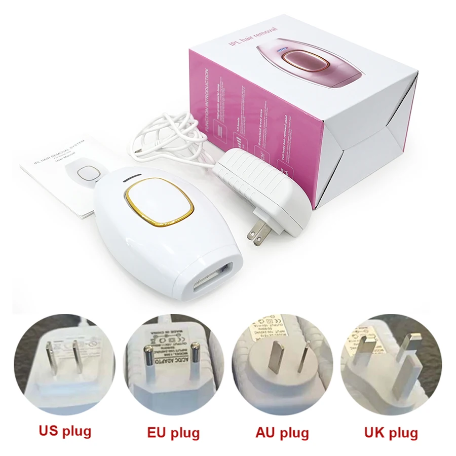 Portable Laser Epilator Ingrown Hair Remover Ipl Depilacion Pulsed
