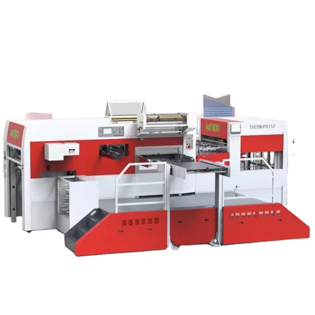 Fully Automatic Paper Foil Printer Card Foil Printing Machine Hot Foil Stamping Machine for Paper