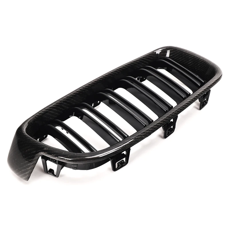 Wakects Voorbumpergrille, ABS-materiaal, 3-delige Grilleafdekkingsset