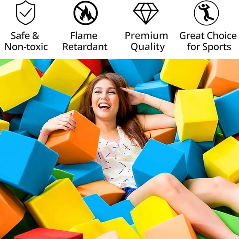 Sponge Pit Wanfeng High Quality Foam Pit Blocks Sponge Cube Indoor/Outdoor ...