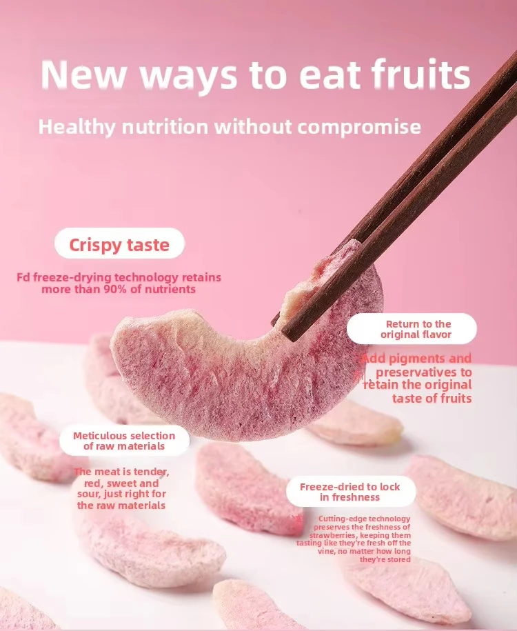 China Freeze Dried Peach Slices Factory | Bulk Wholesale H841d82e41b4c4b9591b07da6b24f2c499