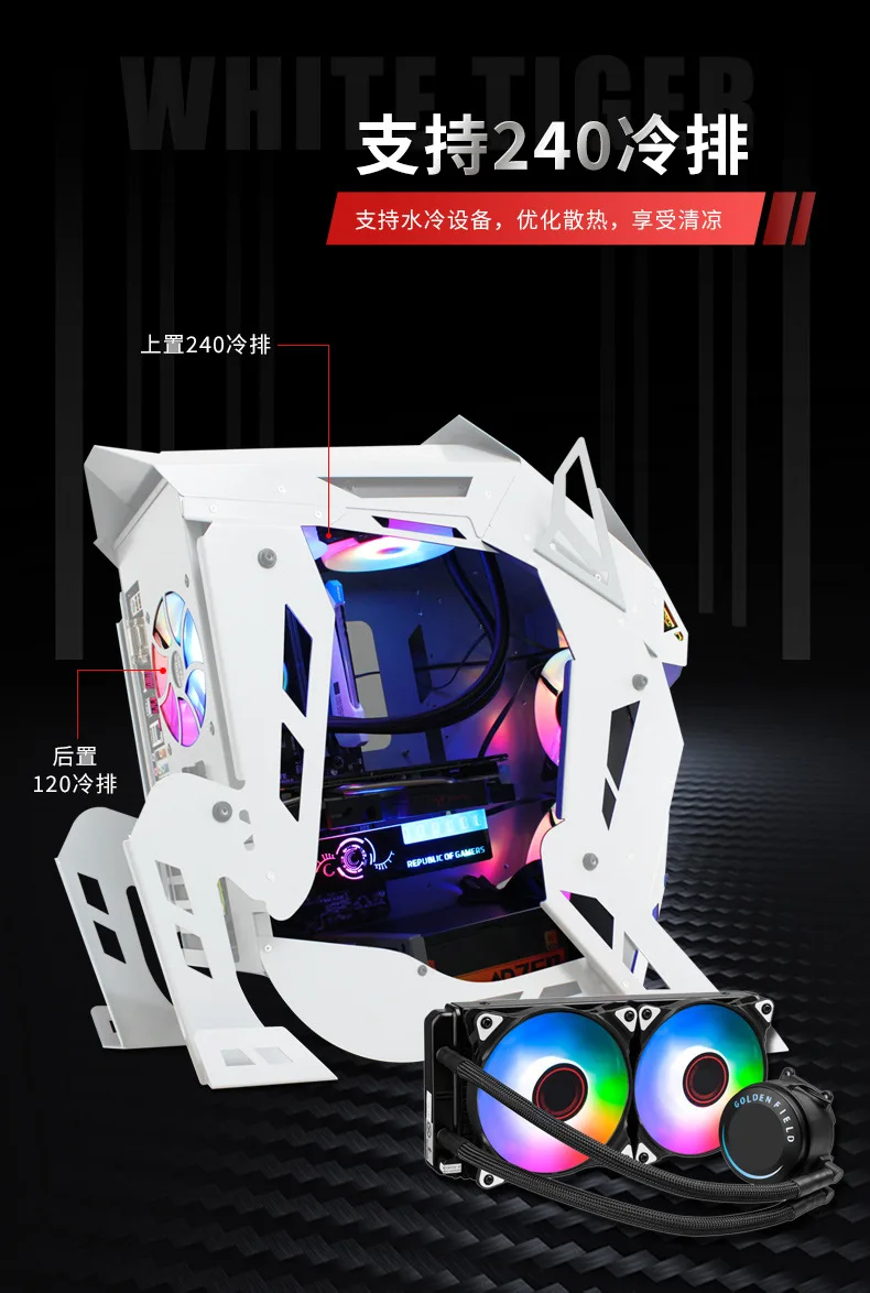 2022 Factory Outlet Selling Popular Design Computer Case Atx Case