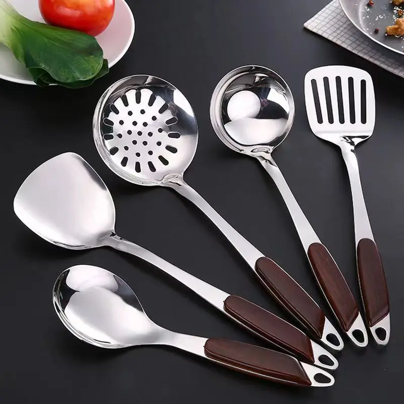 kitchen utensils set soup ladle ustensiles