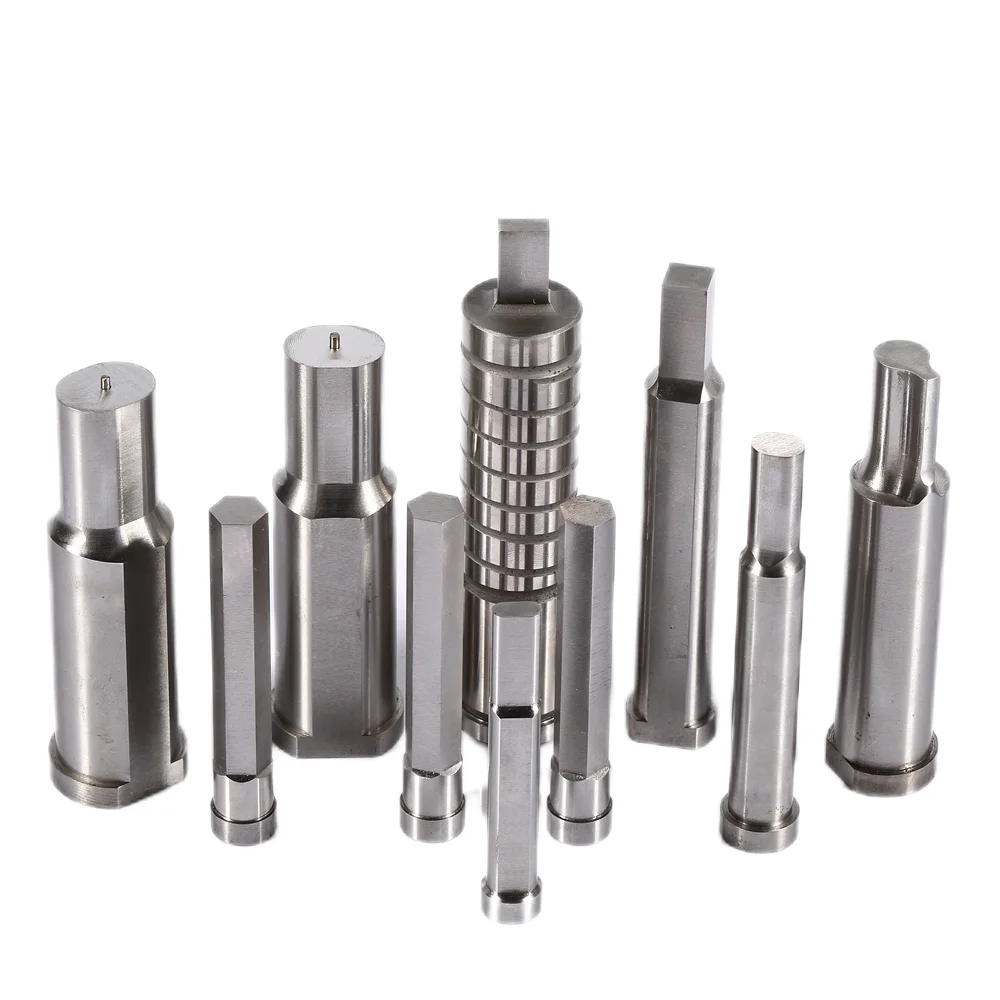 Mold Accessories High Speed Steel Die Cutting Coated Punch Pins With Latest Welding Technology