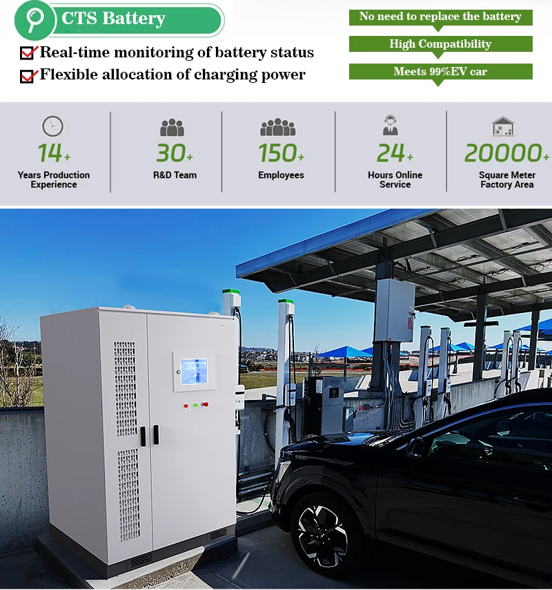 product cts integrated solar ev charging station solutions dc solar ev charger with lifepo4 battery system and pv panels-23
