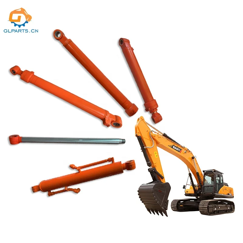 Booms品‼️ ZX270 Excavator Arm Boom Bucket Cylinder for 9246542, 9246543