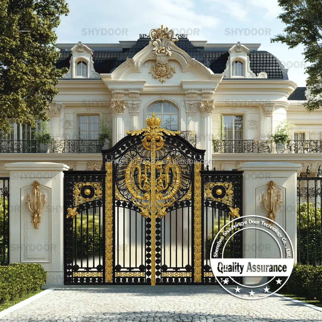 Home Iron Gate Design - Decorative Professional Customization - Artistic Iron Gate - Royal Garden Gate