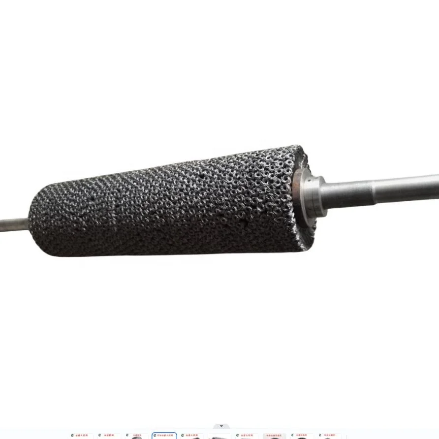 Longer Working CutBack Twisted Wire Roller Brushes for Pipelines and Weld Cleaning