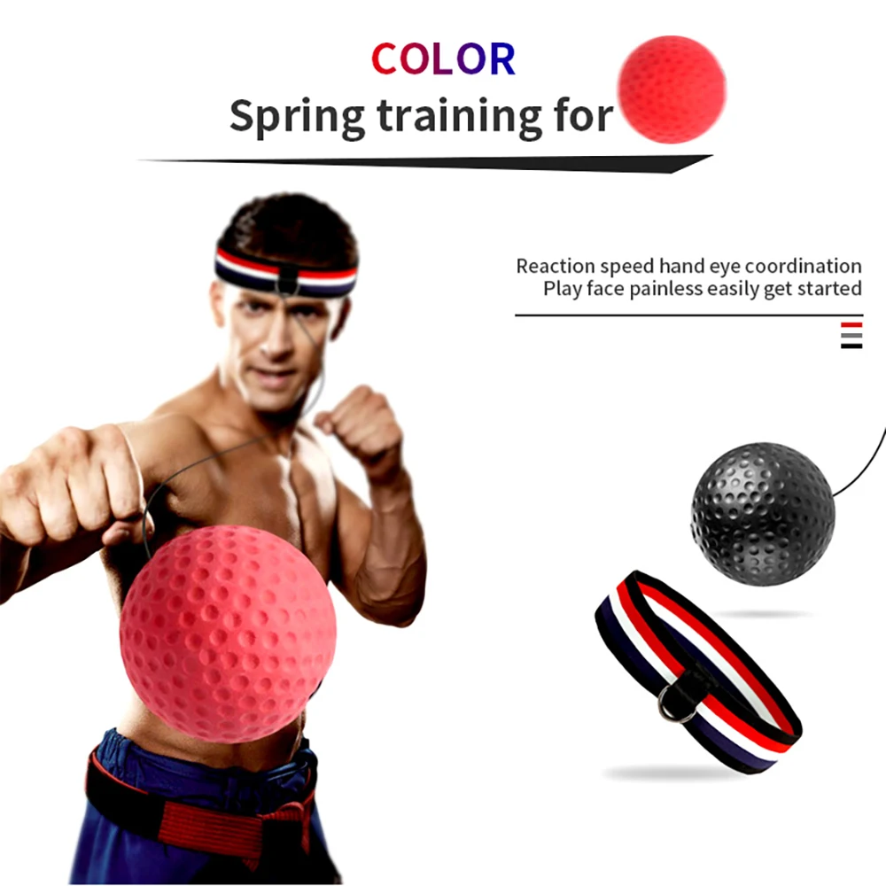 Improving Speed Reactions Hand Eye Coordination Training Boxing Reflex Ball  - China Boxing Reflex Ball and Boxing Ball price