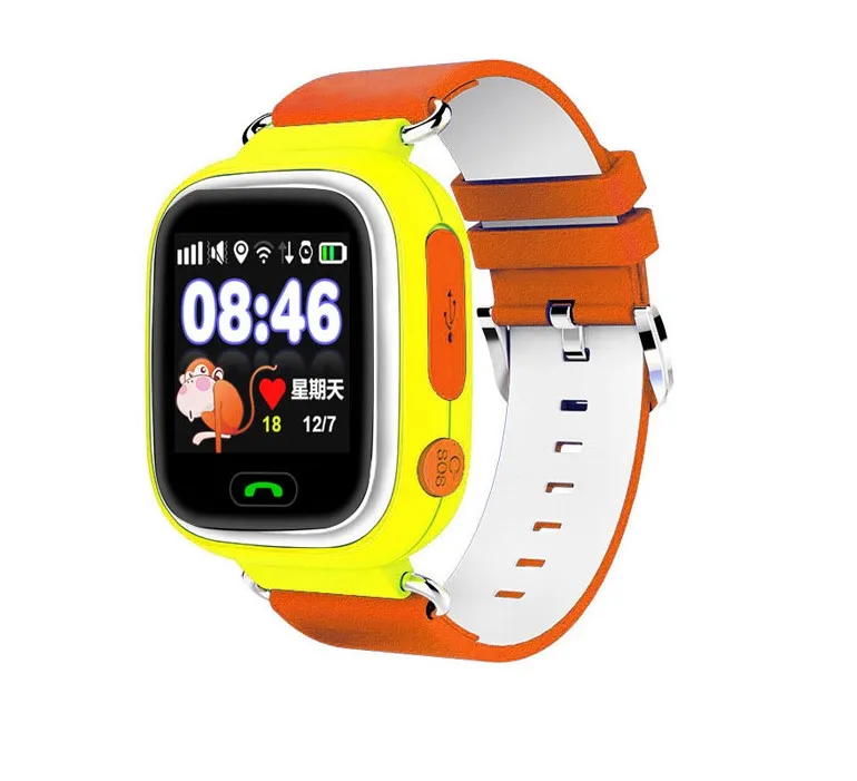 Q90 gps kid smart hot sale watch