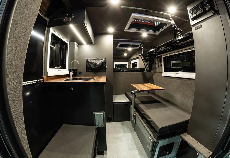 Outdoor Lightweight Luxury Popup Long Bed Truck Camper Caravan Rv Tiny Home 8ft 4x4 Expedition