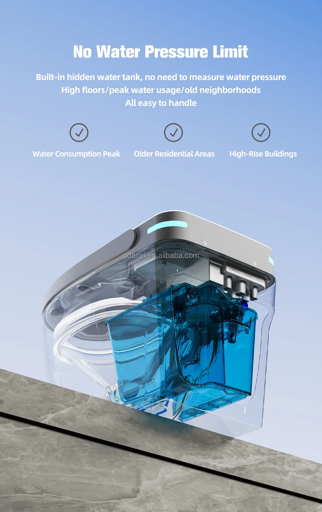 Smart Toilet - Modern Inodoro Foot Sensor Sanitary Ware