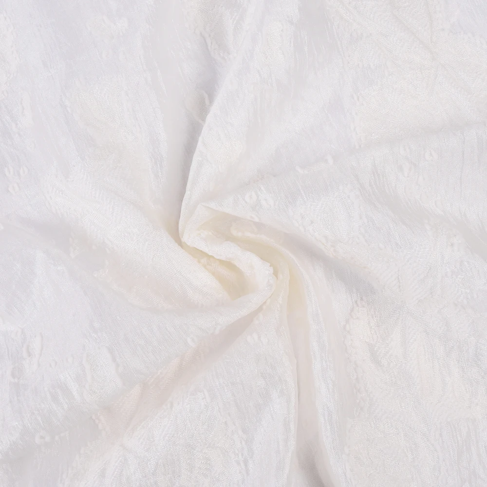 Medium-Weight Eco-Friendly Rayon Nylon Fabric Custom Colors for Shirts & Dresses Woven Techniques factory