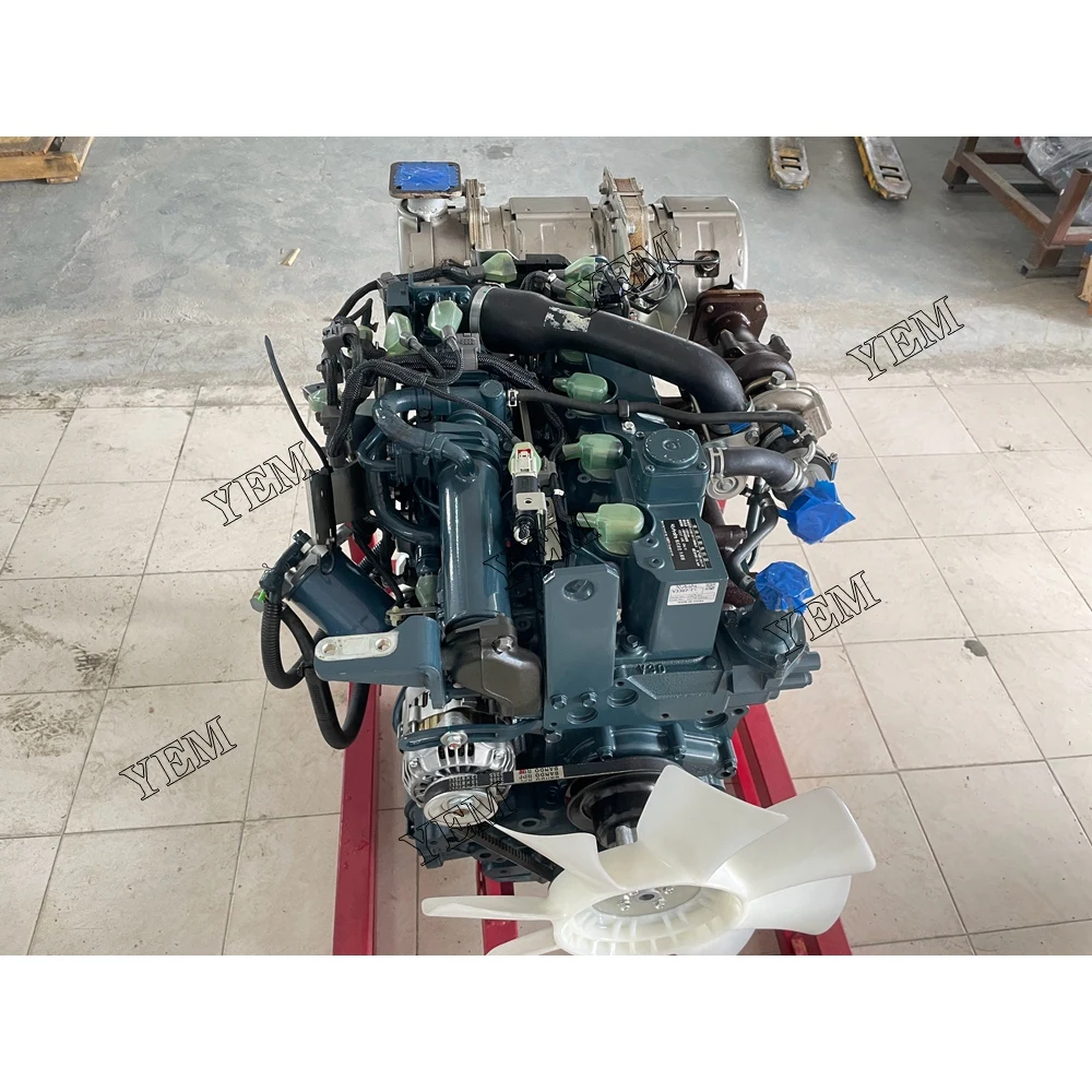 For Kubota Engine V3307-CR-T Complete Engine Assy Spare Part Universal Engine Parts 4