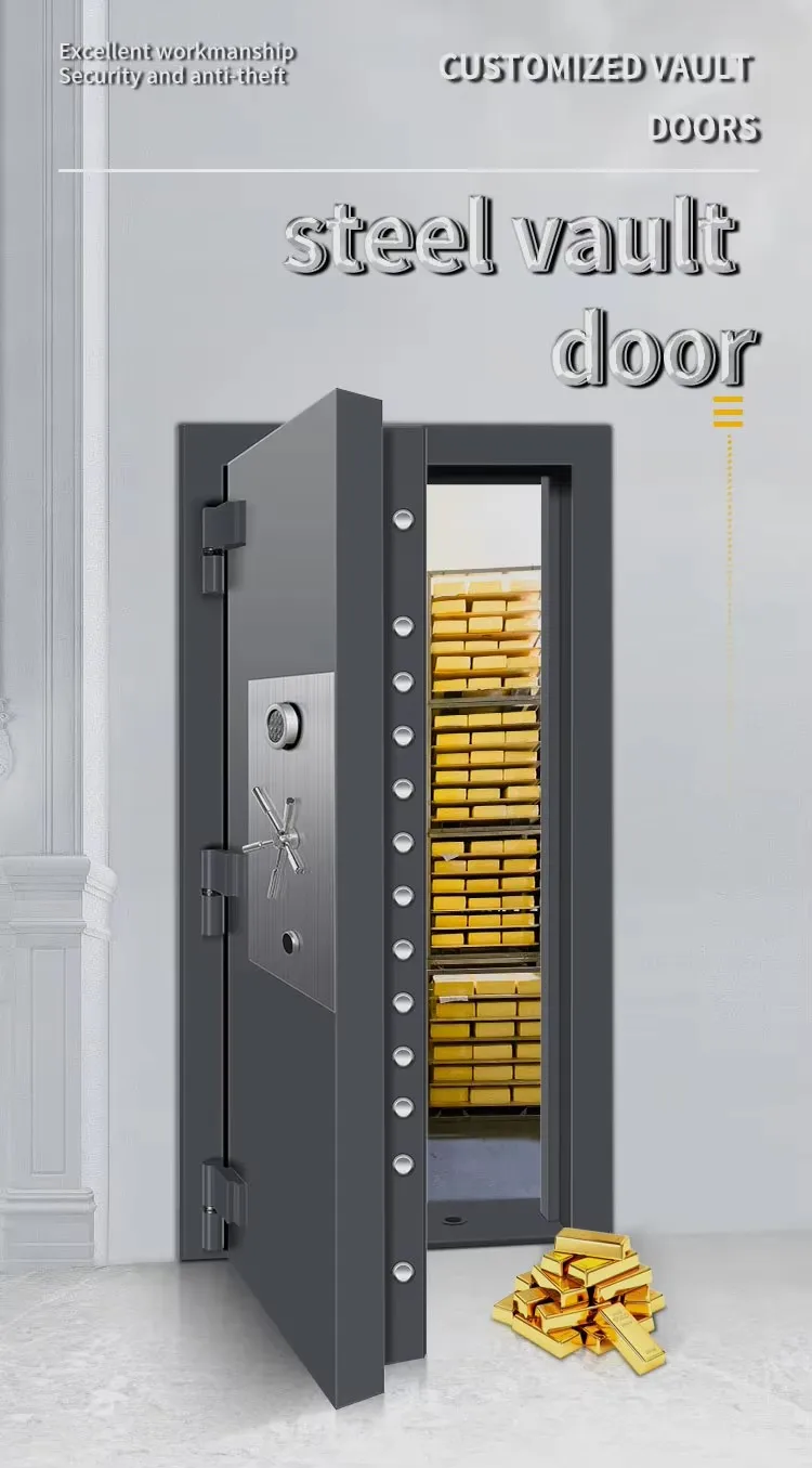 CEQSAFE High Quality Metal Vault Safe Strong Bunker Door Underground Strong Room supplier