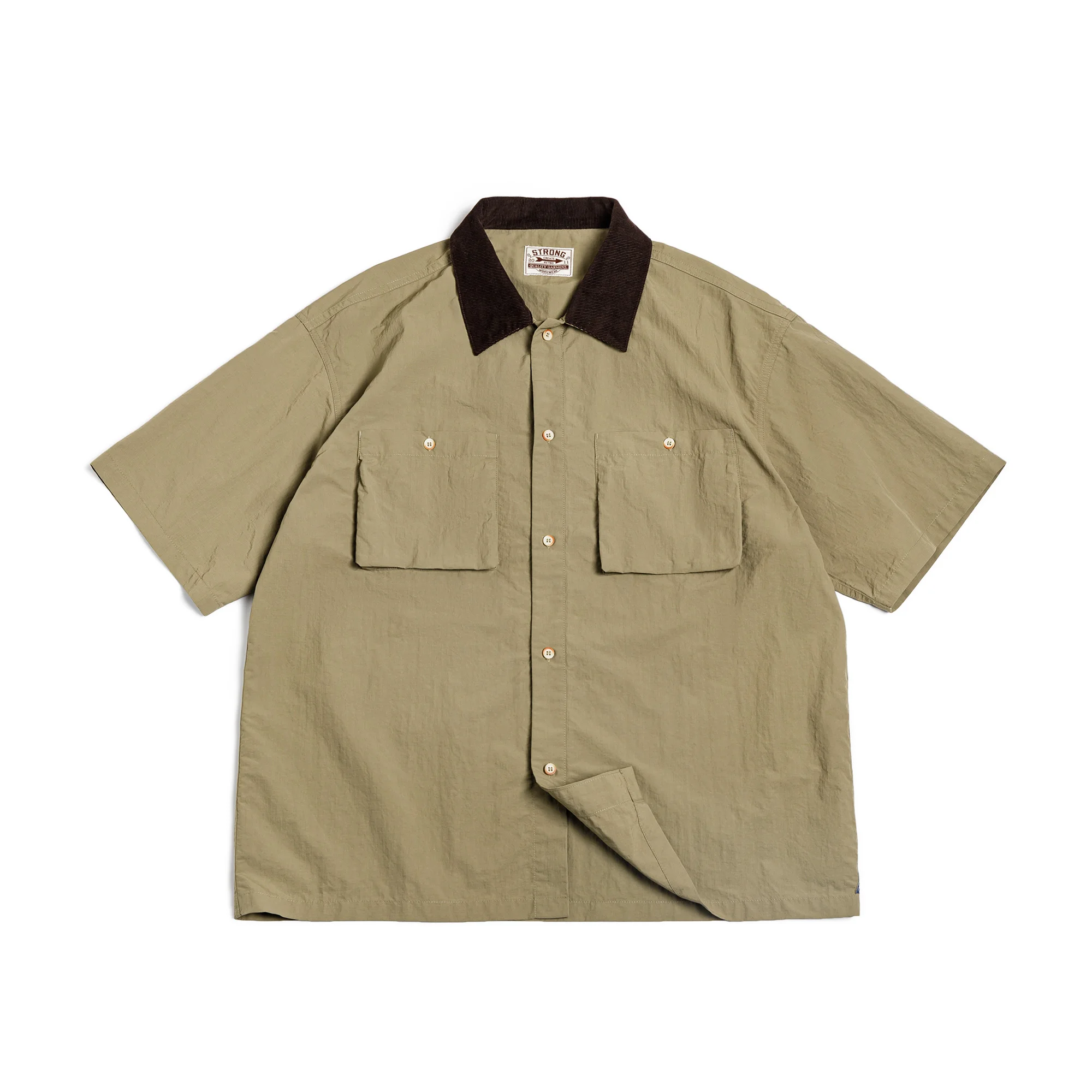 COOTIE/RAYON OPEN COLLAR S/S SHIRT（cootie Garment 寂しく Dyed C/L  