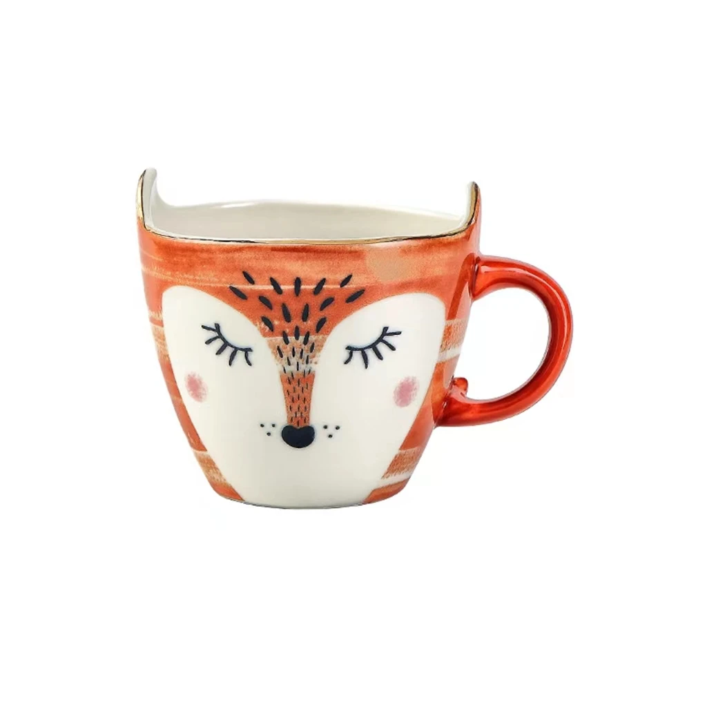 Shop Our Hot Selling Porcelain Fox Coffee Mug Creative Durable