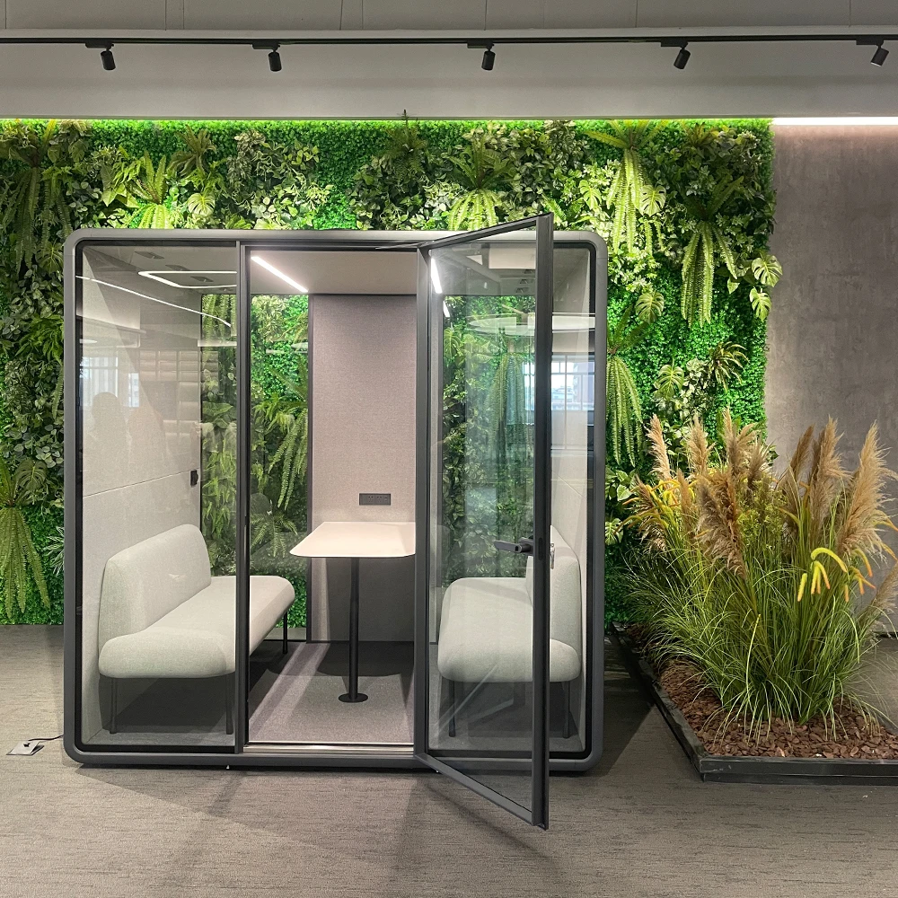Customized Movable Easy Install Medical Isolation Room/Soundproof Room Booth/Work Pod Sound Proof
