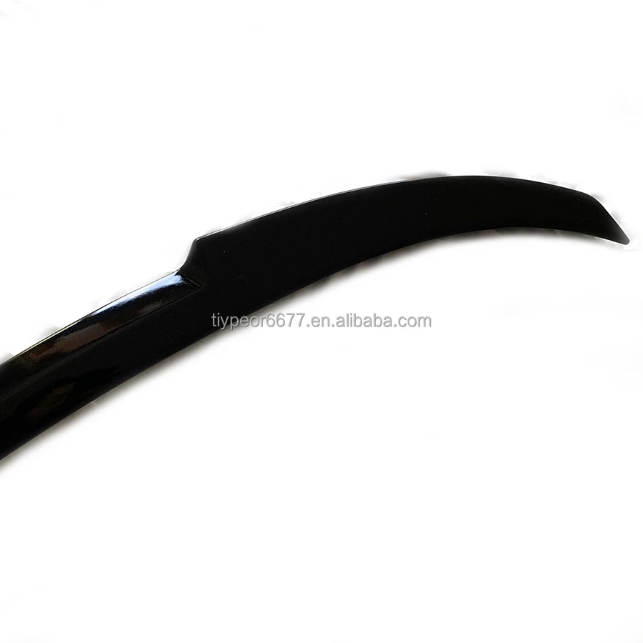 product spoiler for bmw f30 3 series 2013 2018 glossy black look rear trunk spoiler wing boot lip m style trunk tail-6